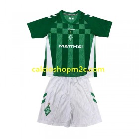 Werder Bremen Bambino Maglia Prima 2024/2025 Manica Corta